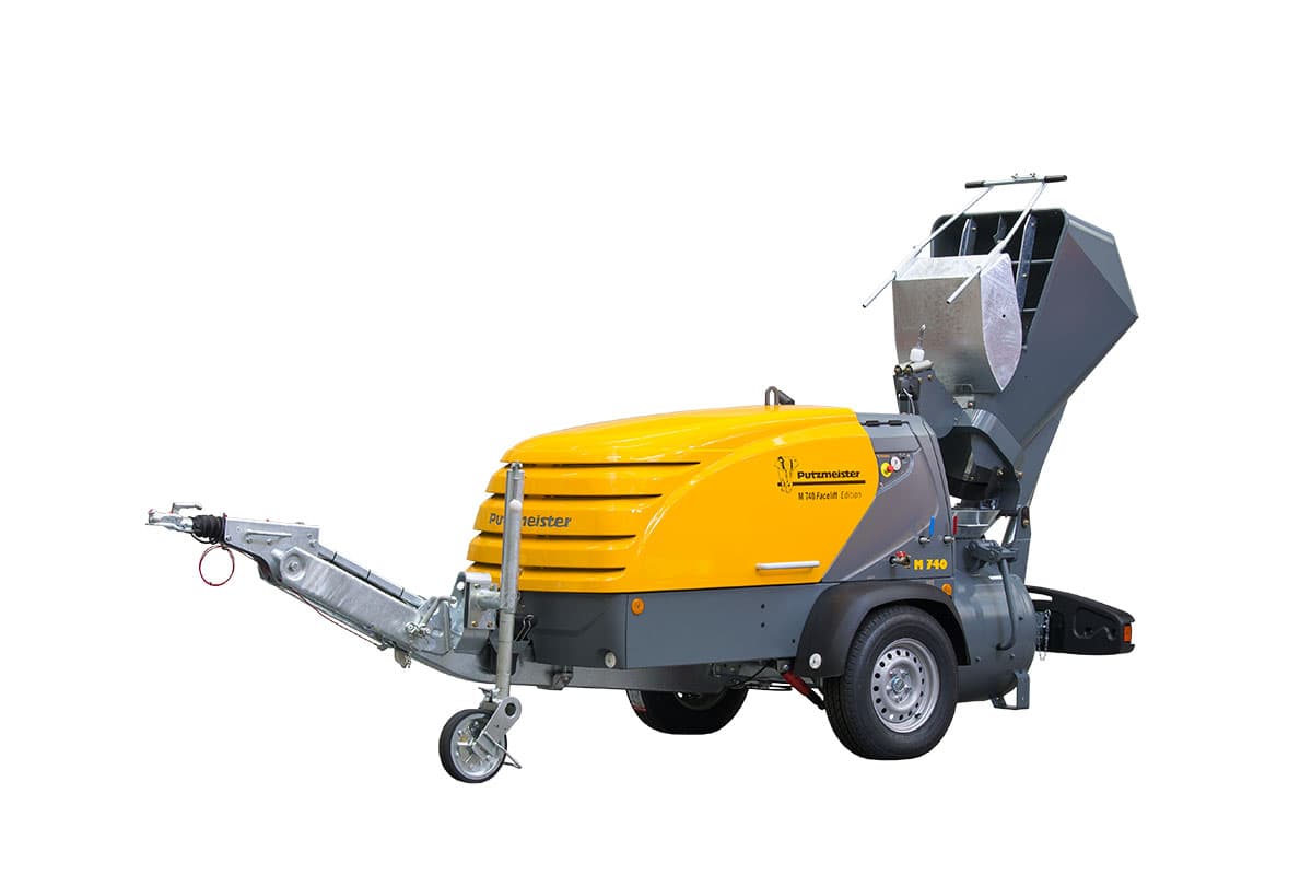 Пневмонагнетатель Putzmeister MIXOKRET M 740 DBS