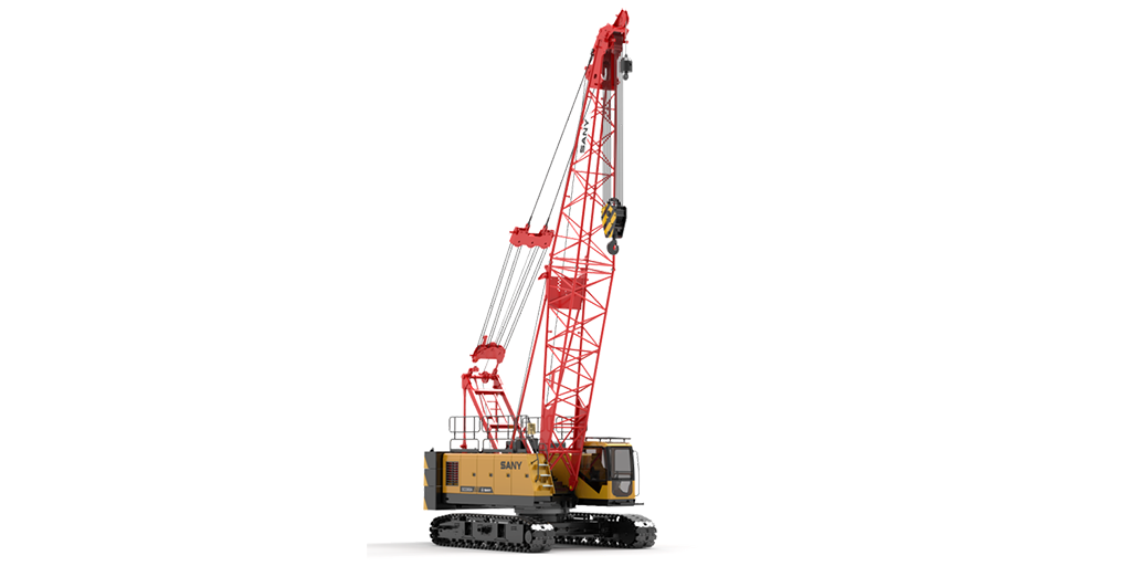 Гусеничный кран SANY SCC12500 грузоподъемностью 1250 тонн