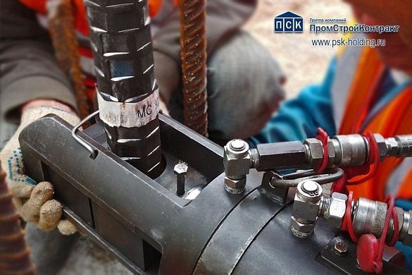 Муфты обжимные PRESKO для соединения арматуры методом опрессовкой переходные